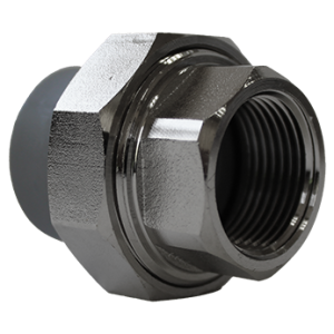 UNIÓN AMERICANA PP-R FUSIÓN CUERPO METÁLICO FUSIÓN HI CLASE: 2,70°C, 8 BAR; 20°C 20 BAR